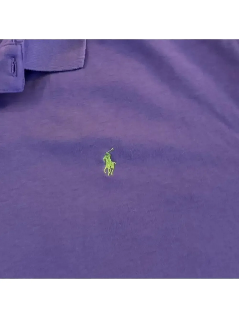 Men’s Polo Ralph Lauren Short Sleeve Polo Shirt Purple Size XXL 2XL